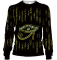 3D All Over Print Egyptian Eye Hoodie-Apparel-6teenth World-Sweatshirt-S-Vibe Cosy™