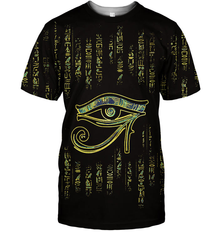 3D All Over Print Egyptian Eye Hoodie-Apparel-6teenth World-T-Shirt-S-Vibe Cosy™