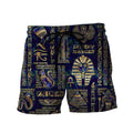 Egyptian Hieroglyphs And Deities 3D All Over Printed Clothes HC3103-Apparel-Huyencass-Shorts-S-Vibe Cosy™