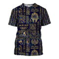 Egyptian Hieroglyphs And Deities 3D All Over Printed Clothes HC3103-Apparel-Huyencass-T-Shirt-S-Vibe Cosy™