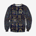Egyptian Hieroglyphs And Deities 3D All Over Printed Clothes HC3103-Apparel-Huyencass-Sweat Shirt-S-Vibe Cosy™
