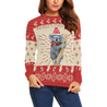 Koala Australian Christmas™ Sweatshirt K5-CREWNECK SWEATSHIRTS-HP Arts-Women-S-Red Mix Creme-Vibe Cosy™