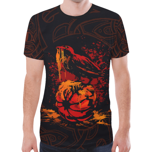 Vikings - Bird Halloween Hoodie-Apparel-HP Arts-T-Shirt-S-Vibe Cosy™
