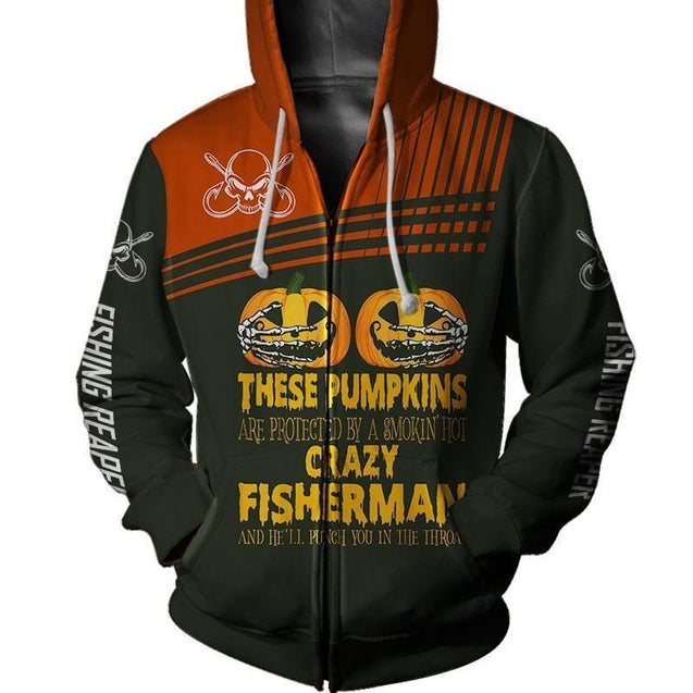 FISHING PUMPKINS HALLOWEEN HC6503 - Amaze Style™-Apparel