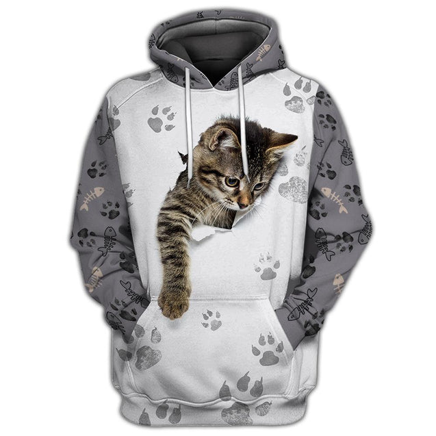 Baby Cat  3D All Over Printed shirt & short for men and women PL