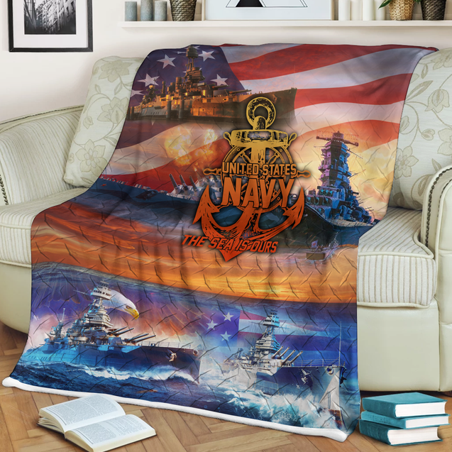 US Navy Soft and Warm Blanket