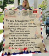 To My Daughter Premium Blanket From Mom HHT14092003