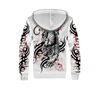 White Tiger Tattoo 3D All Over Printed Shirts For Men and Women