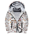 Sewing 3d hoodie shirt for men and women HG HAC180302-Apparel-HG-Fleecezip hoodie-S-Vibe Cosy™