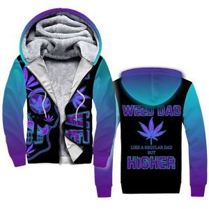 420 Dad by SUN 3D All Over Printed Hoodie Shirt HAC020501-Apparel-SUN-Zipped Hoodie-S-Vibe Cosy™