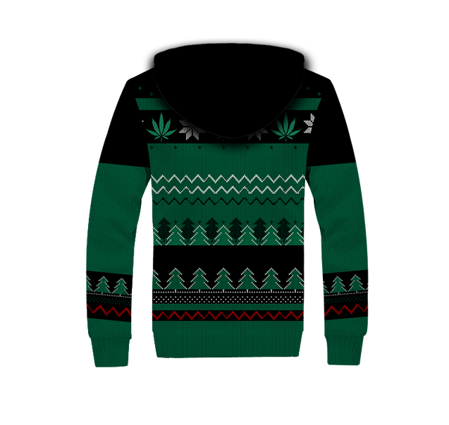 Ugly Christmas Marijuana UFO Pi111101 (Only specials can read this)-Apparel-NNK-Hoodie-S-Vibe Cosy™