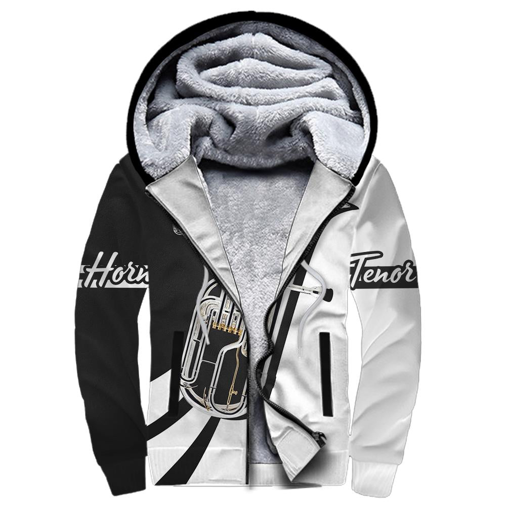 Teno horn music 3d hoodie shirt for men and women HG HAC26121-Apparel-HG-Fleecezip hoodie-S-Vibe Cosy™