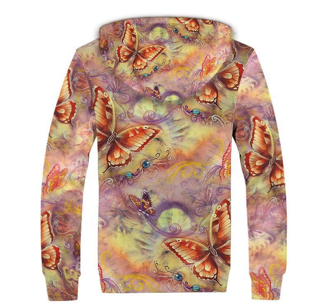 Butterfly Sweet Garden 3D Winter Clothes TR091101-Apparel-NNK-Hoodie-S-Vibe Cosy™