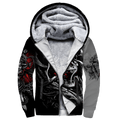 Amazing Skull All Over Printed Hoodie For Men And Women MEI