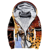 Pheasant Hunting Camo 3D Over Printed Unisex Deluxe Hoodie ML