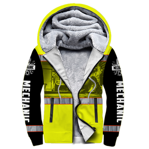 Mechanic 3D All Over Printed Hoodie For Men and Women JJW10102004