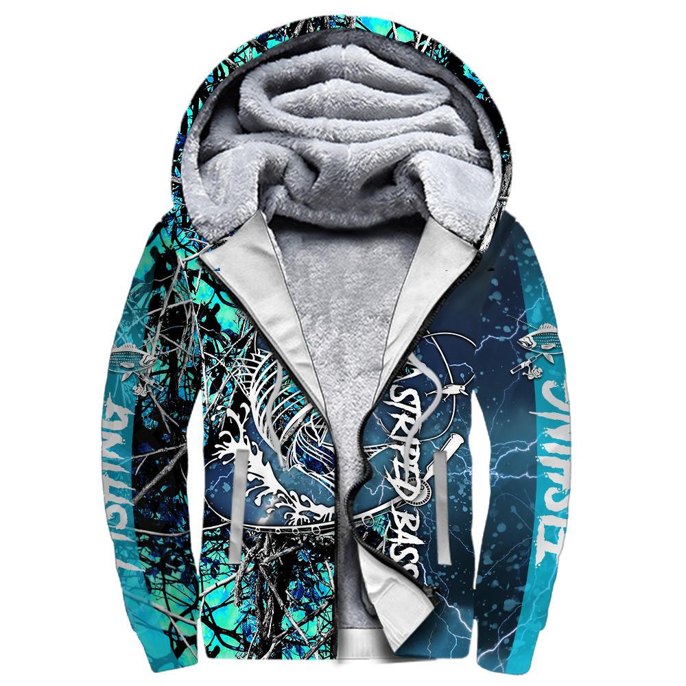 Striped Bass Fishing water camo all over printed shirts for men and women TR271202 - Amaze Style™-Apparel