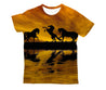 3D All Over Print Kid's Animals Horse Hoodie-Apparel-Phaethon-T-Shirt-TODDLER 2T-Vibe Cosy™