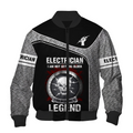 Premium 3D Printed Skull Electrician Shirts MEI