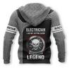 Premium 3D Printed Skull Electrician Shirts MEI