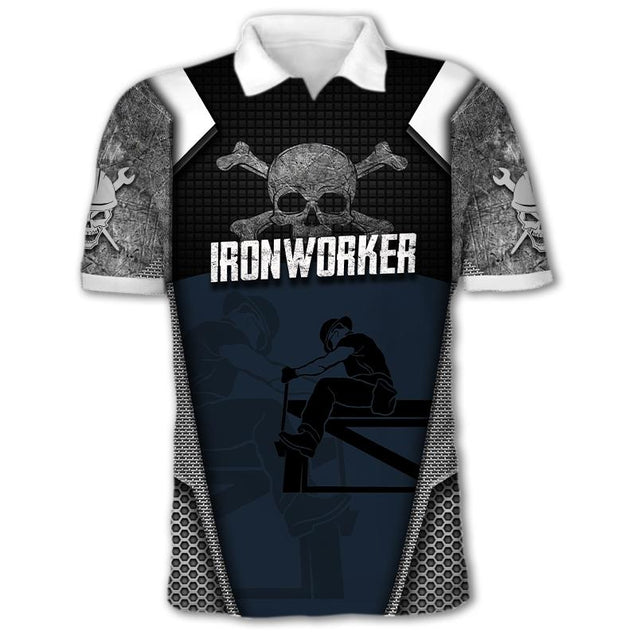 Personalized Premium Ironworker Skull 3D All Printed Unisex Shirts TN