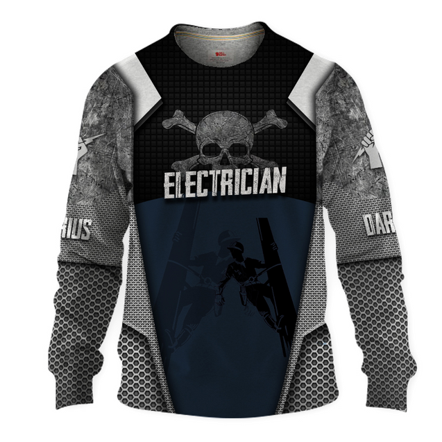 Premium Personalized 3D Printed Skilled Electrician Aren't Cheap Shirts MEI