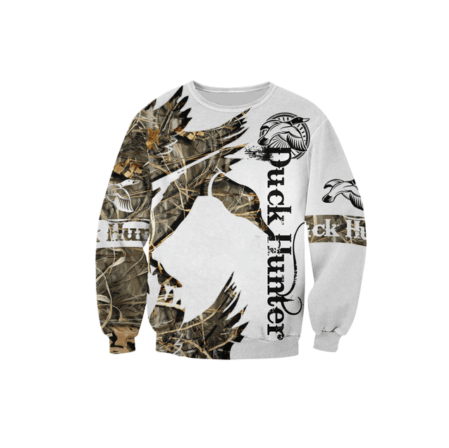 Mallard Duck Hunting 3D All Over Printed Shirts for Men and Women TT081102-Apparel-TT-Sweatshirts-S-Vibe Cosy™