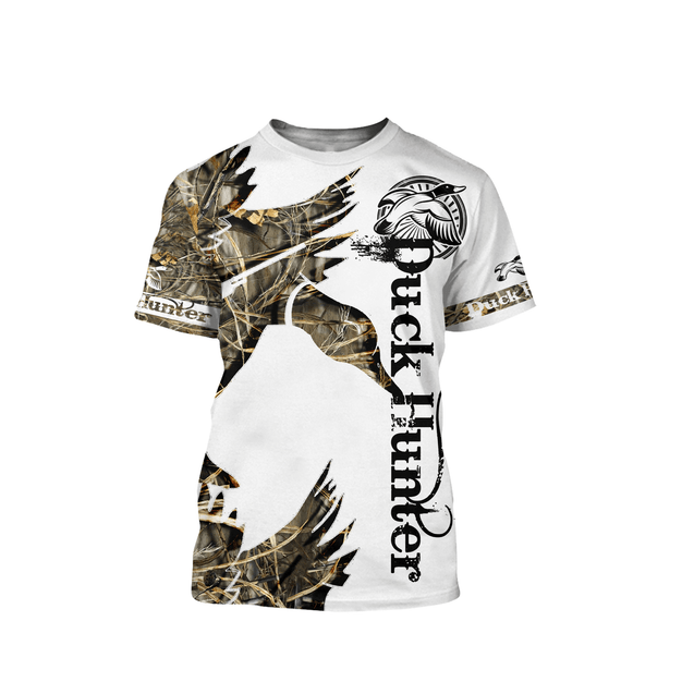 Mallard Duck Hunting 3D All Over Printed Shirts for Men and Women TT081102-Apparel-TT-T-Shirt-S-Vibe Cosy™
