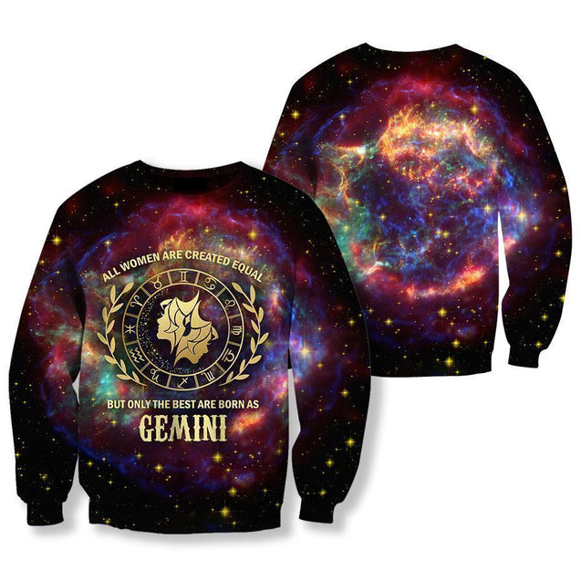 All Over Printed Gemini Horoscope Hoodie-Apparel-NTH-Sweatshirt-S-Vibe Cosy™