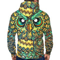 God Owl of Dreams Zip-Up Hoodie HC1404-Apparel-Huyencass-Hoodie-S-Vibe Cosy™
