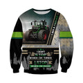 Beautiful Tractor 3D All Over Printed Shirts for Men and Women AM180202-Apparel-TT-Sweatshirts-S-Vibe Cosy™