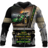 Beautiful Tractor 3D All Over Printed Shirts for Men and Women AM180201-Apparel-TT-Zipped Hoodie-S-Vibe Cosy™