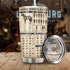 Horse Knowledge Stainless Steel Tumbler TA031615-TA-Vibe Cosy™