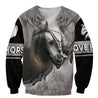 Love Horse 3D All Over Printed Shirts For Men and Women TT130418-Apparel-TT-Sweatshirts-S-Vibe Cosy™
