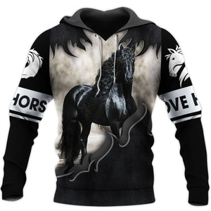 Love Horse 3D All Over Printed Shirts For Men and Women TT130416-Apparel-TT-Hoodie-S-Vibe Cosy™