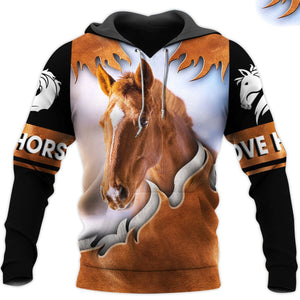 Love Horse 3D All Over Printed Shirts For Men and Women TT130415-Apparel-TT-Hoodie-S-Vibe Cosy™