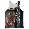 Love Horse 3D All over print for Men and Women shirt HR21-Apparel-NNK-Tank Top-S-Vibe Cosy™