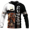 Love Horse 3D All over print for Men and Women shirt HR21-Apparel-NNK-Zipped Hoodie-S-Vibe Cosy™