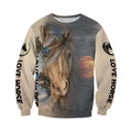 Love Horse 3D All Over Printed Shirts TA040905-Apparel-TA-Sweatshirts-S-Vibe Cosy™