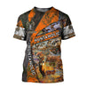 Huntaholic Camo Over Printed Unisex Deluxe Hoodie ML