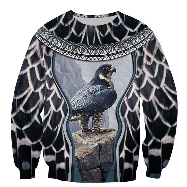 Love Falcon 3D All Over Printed Shirts for Men and Women TT260301-Apparel-TT-Sweatshirts-S-Vibe Cosy™
