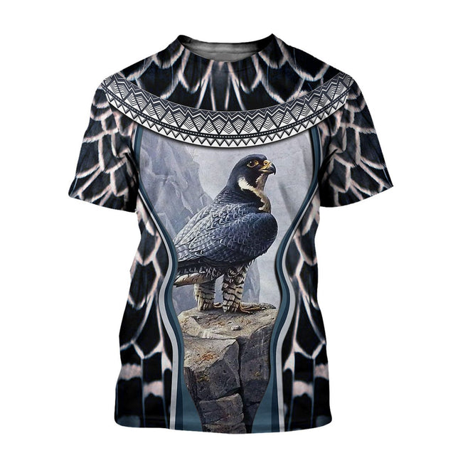 Love Falcon 3D All Over Printed Shirts for Men and Women TT260301-Apparel-TT-T-Shirt-S-Vibe Cosy™
