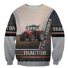 Tractor 3D All Over Printed Shirts for Men and Women TT0105-Apparel-TT-Sweatshirts-S-Vibe Cosy™