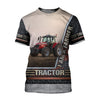 Tractor 3D All Over Printed Shirts for Men and Women TT0105-Apparel-TT-T-Shirt-S-Vibe Cosy™