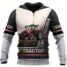 Tractor 3D All Over Printed Shirts for Men and Women TT0105-Apparel-TT-Zipped Hoodie-S-Vibe Cosy™