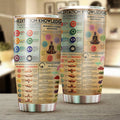 MEDITATION KNOWLEDGE STAINLESS STEEL TUMBLER TT190304-TT-Vibe Cosy™
