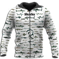 Love Shark 3D All Over Printed Shirts For Men and Women TT072055-Apparel-TT-Zipped Hoodie-S-Vibe Cosy™