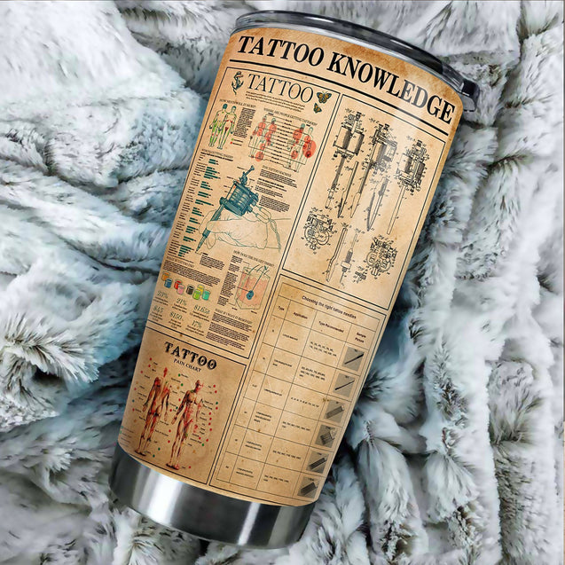 Tattoo Knowledge Stainless Steel Tumbler TA033002-TA-Vibe Cosy™