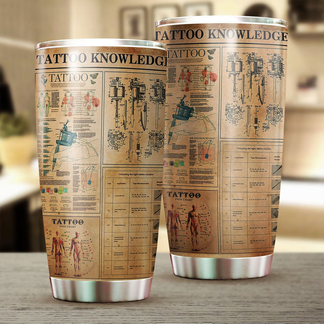 Tattoo Knowledge Stainless Steel Tumbler TA033002-TA-Vibe Cosy™