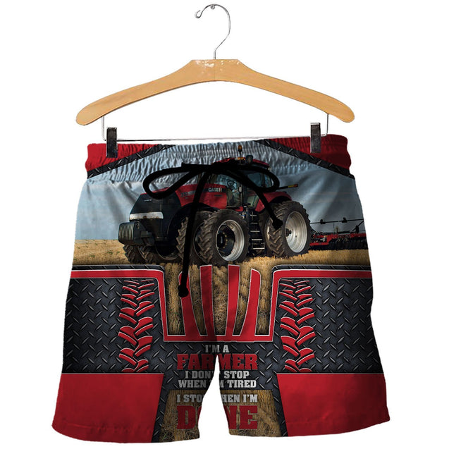 Farmer 3D All Over Printed Shirts for Men and Women TT0096-Apparel-TT-Shorts-S-Vibe Cosy™